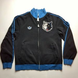 Adidas NBA Minnesota Timberwolves Jacket Large